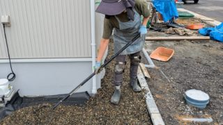 【外構工事レポート｜大分市O様邸 11日目】